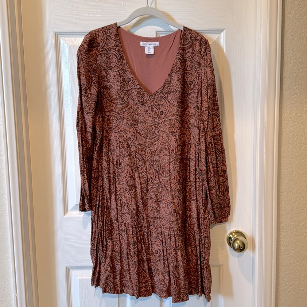 Lucky brand boho dress S